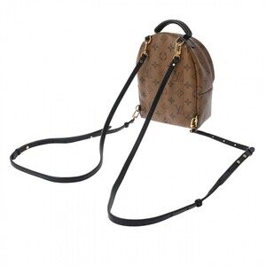 Louis Vuitton Palm Daypack Backpack Reverse Springs Canvas Brown Monogram